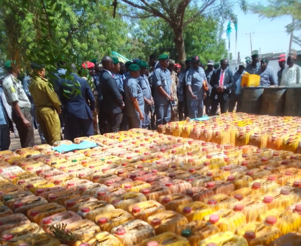 Customs Seizes 199,495 Litres Of Petrol In Adamawa 