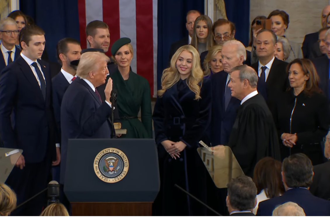 Donald Trump Sworn In As 47th US President