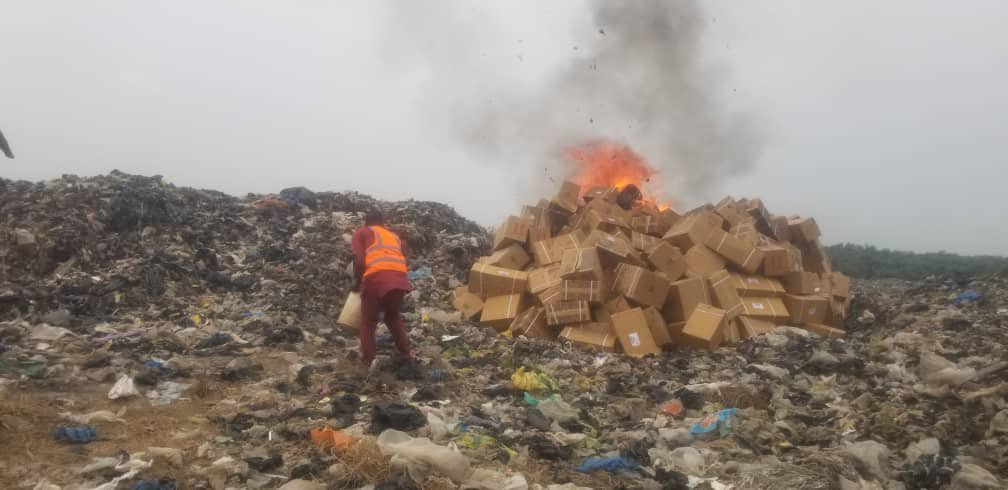 FG Begins Destruction Of 250 Containers Of Fake, Expired Drugs