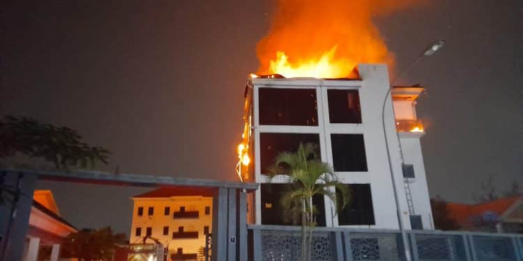 Fire Guts Popular Abuja Hotel