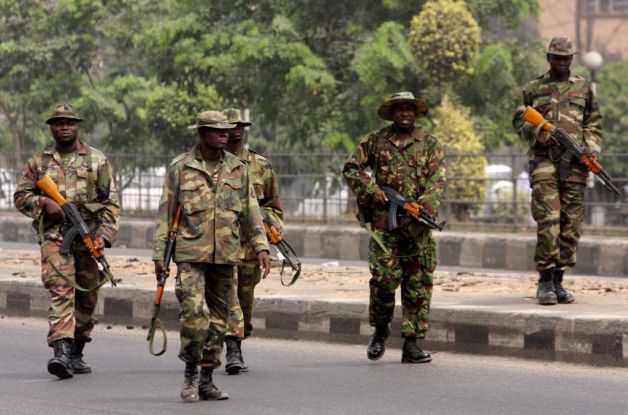 Four Nigerian soldiers feared dead as reckless driver rams into jogging troops