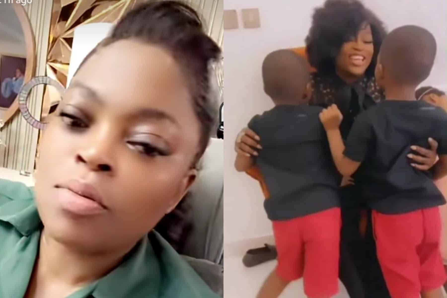 Funke Akindele responds to fan asking her to give her twins a sibling