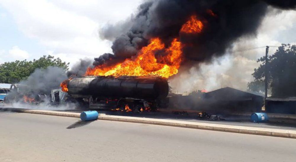 Many feared dead as tanker explodes in Enugu (video)