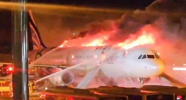 Passenger Plane Catches Fire At South Korean Airport, 176 Evacuated