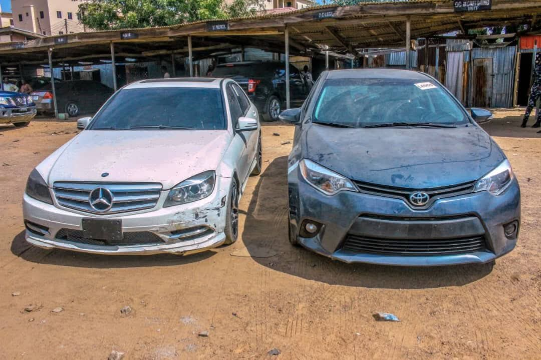 Police Recover 2 Stolen Cars With E-CMR In Kano