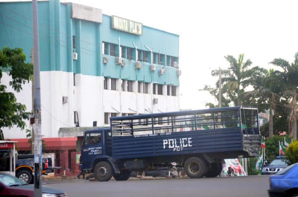 Protests Erupt At PDP National Secretariat Over National Secretary Dispute