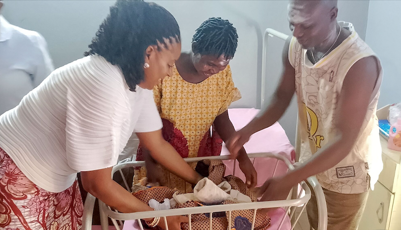 Soludo’s wife welcomes Anambra's first baby of 2025