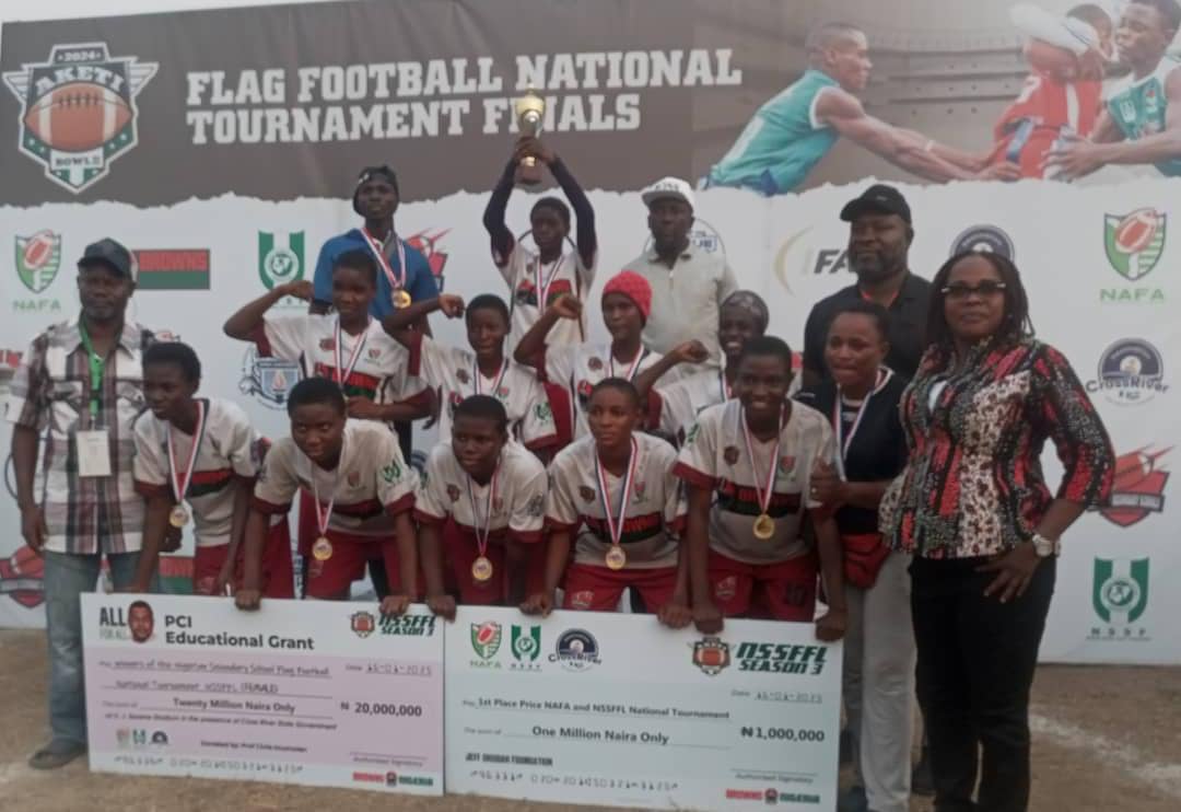 Team Lagos Wins N20m At 3rd American Football Tourney In Cross River