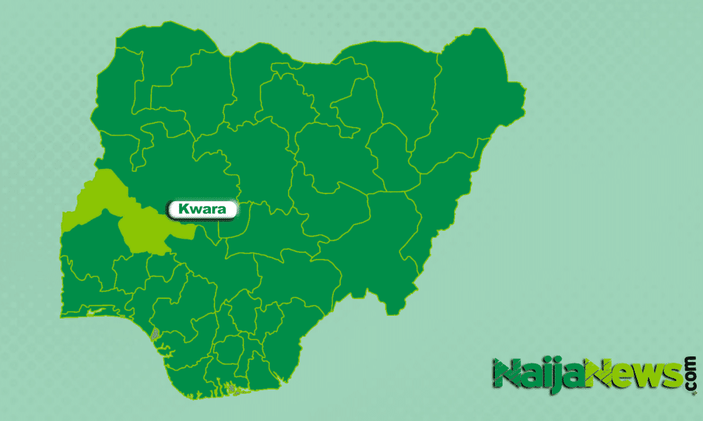 Map of Kwara State, Nigeria