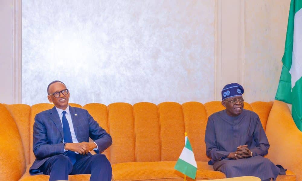 Tinubu Meets Kagame, Advocates Intra-African Collaboration In UAE