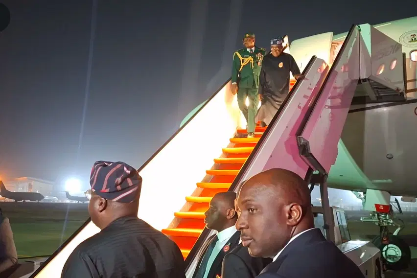 Tinubu Returns To Abuja After Lagos Holiday, Ghana Presidential Inauguration