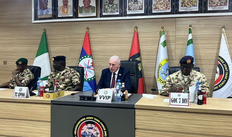 UK reaffirms strong defence ties with Nigeria