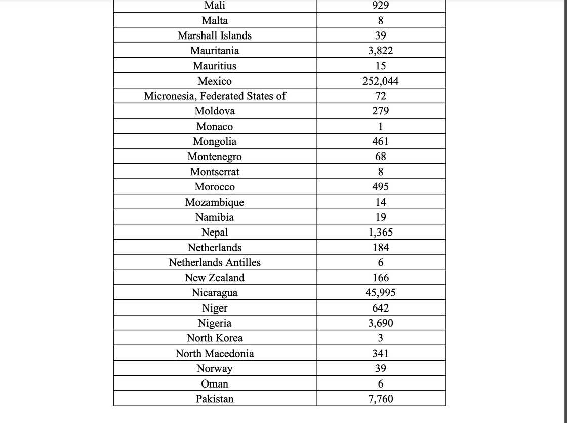 US deportation