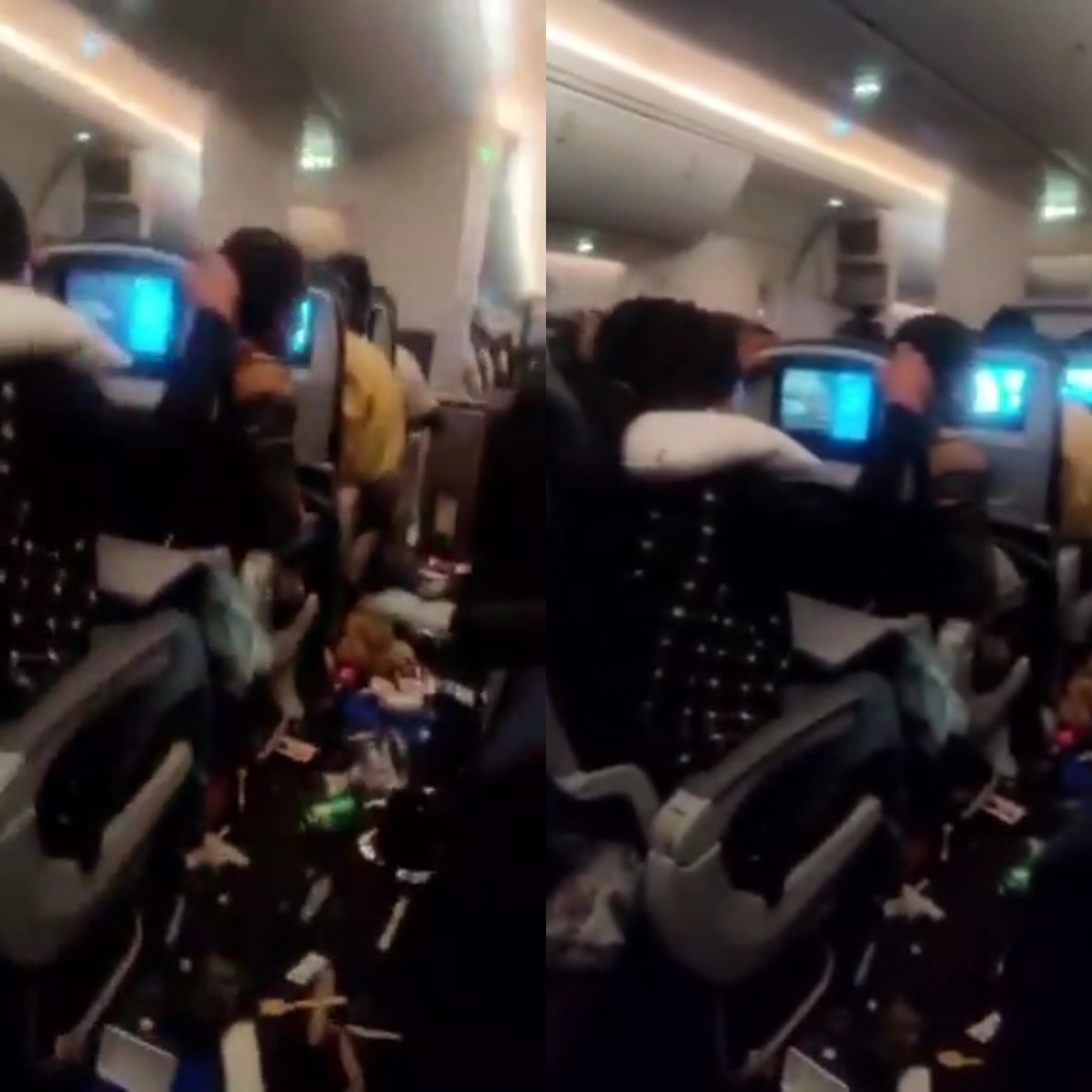 'We were all frightened' - Passenger Of U.S-bound plane recounts scary experience