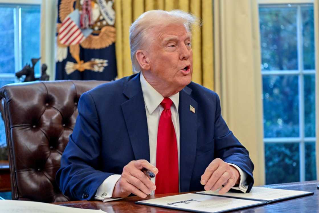 US President Donald Trump pressed on with tariffs against China after delaying duties on Mexican and Canadian imports