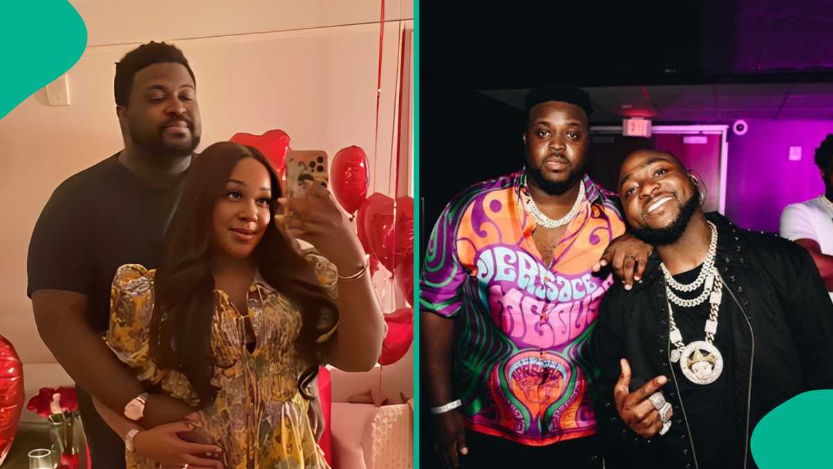 Davido's Brother Adewale Adeleke Celebrates 5th Wedding Anniversary, Gives Wife Luxurious Treatment