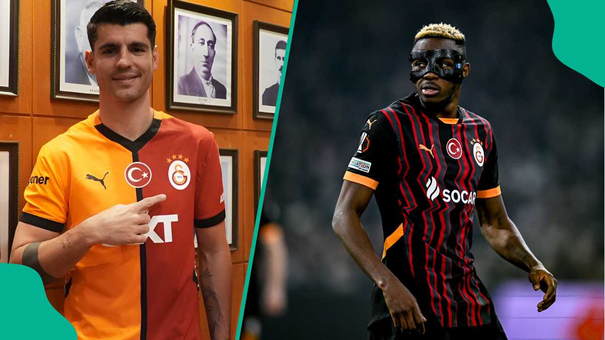 Alvaro Morata Makes Promise to Galatasaray Fans After Linking Up With Victor Osimhen