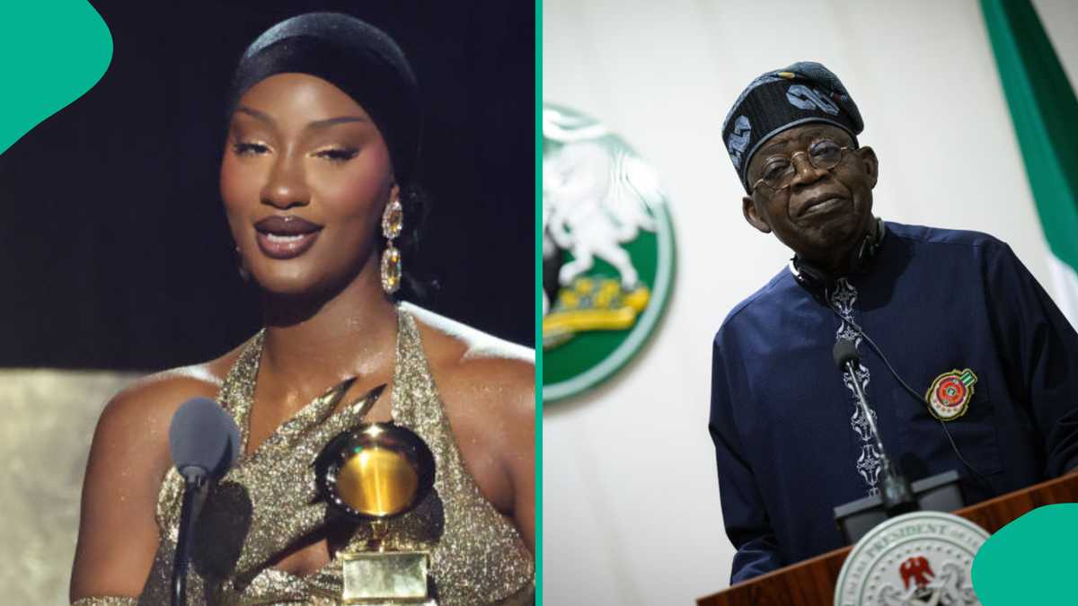 President Tinubu Congratulates Tems on Grammy Award, Applauds Other Nigerian Music Stars