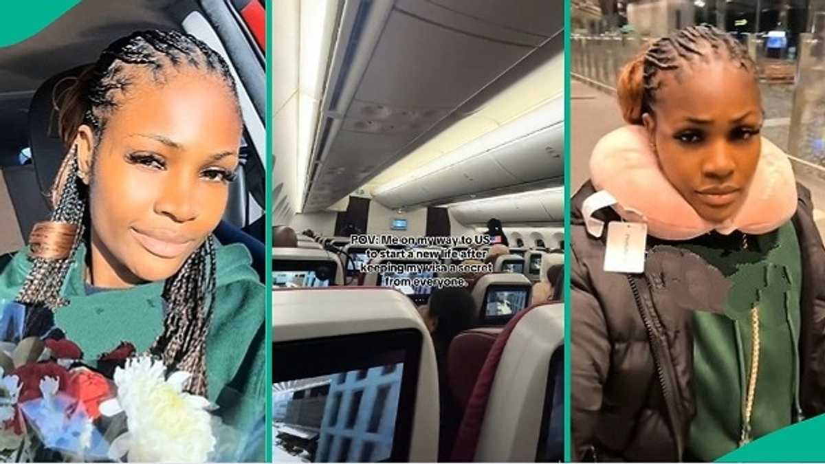 Lady Who Secured US Visa Shares Why She Couldn't Tell Anyone About It, People React to Video