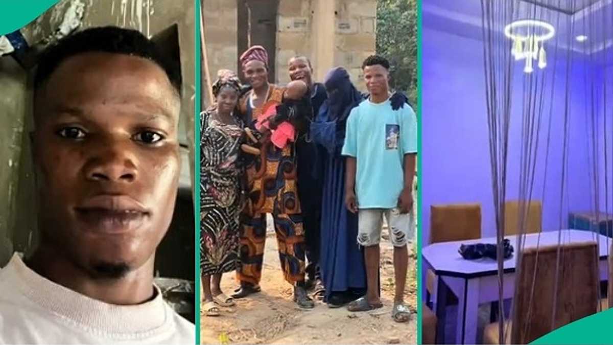 Nigerian Man Invites Family and Friends to Celebrate With Him after Portable Bungalow, Video Trends