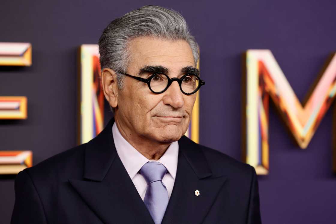 Eugene Levy attends a movie award event in Los Angeles, California