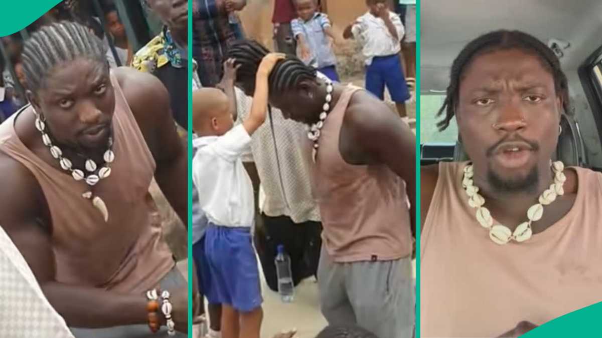 Video of VDM on His Knees As School Children Pray for Him Trends: “Dey See What Pastors Can’t”