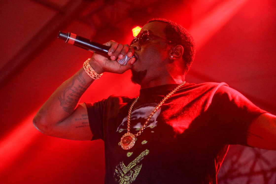 Sean "Diddy" Combs performs at the Fader Fort at SXSW