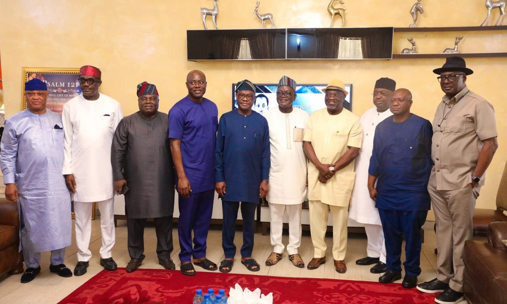 Makinde Hosts Wike, Ortom, Others In Ibadan [Photos]