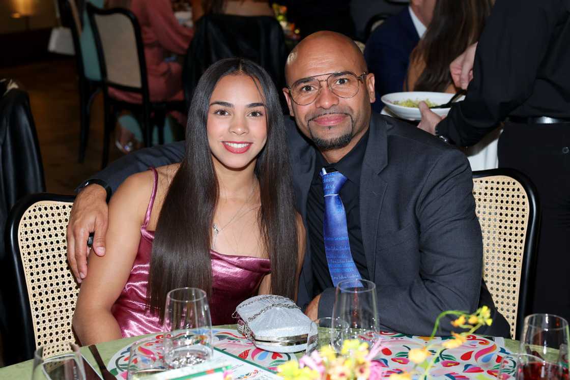 From (L-R) Hezly Rivera and Henry Rivera attend TIME Latino Leaders