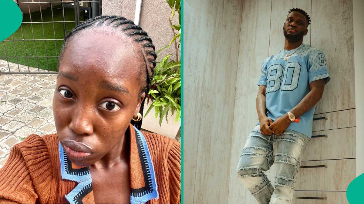 Victor Boniface Roasts Lady Who Dragged Him on Podcast, Exposed Chat: "U Dey Beg With ur Hairline"