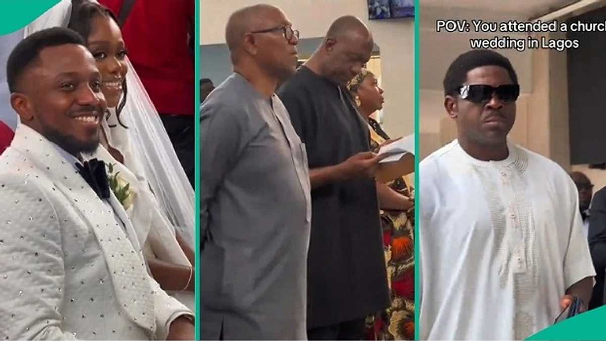 Lady Shows High Profile Personalities that Attended Nigerian Wedding, Video Gets Attention