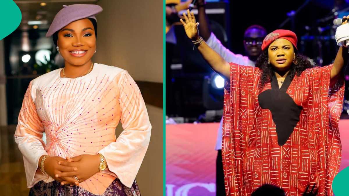 Mercy Chinwo Shares Who She Depends on, Shares Video From Her Ministration at NSPPD Lagos Crusade