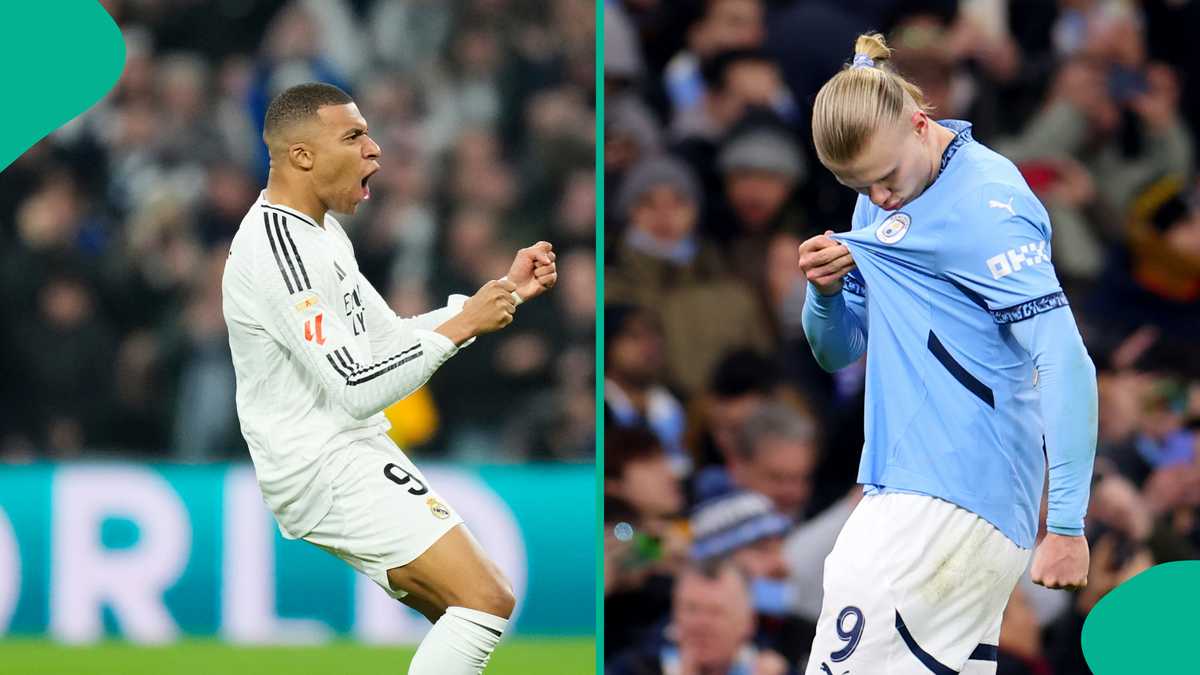 Champions League Scorers Chart After Mbappe, Haaland’s Goals in Man City vs Real Madrid