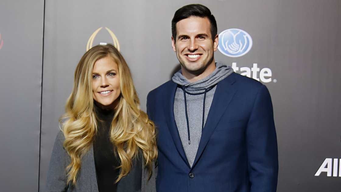 Samantha Ponder and Christian Ponder in Phoenix, Arizona.