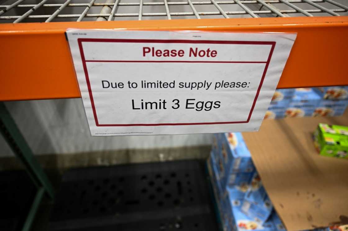 Grocery stores around the country are limiting the number of eggs customers can purchase per day