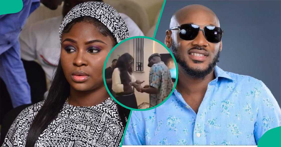 2baba proposes love to Natasha, set to marry her.