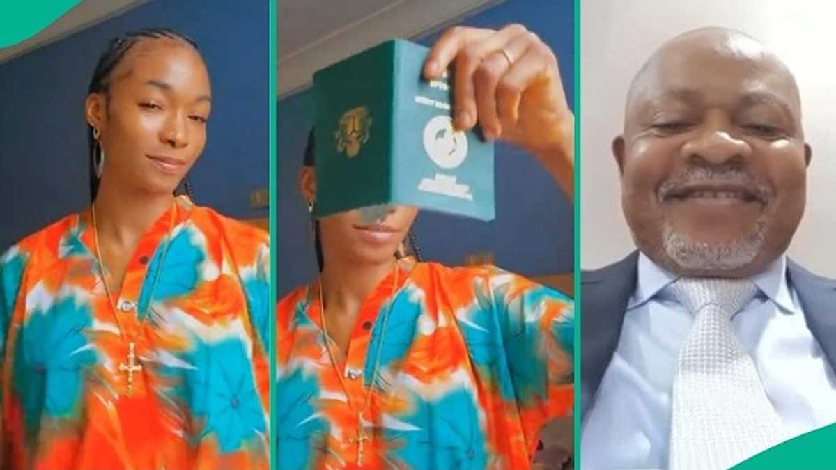 Nigerian Lady Who Married Older Man Opens Up About Her Reason, Video Gets Attention on TikTok