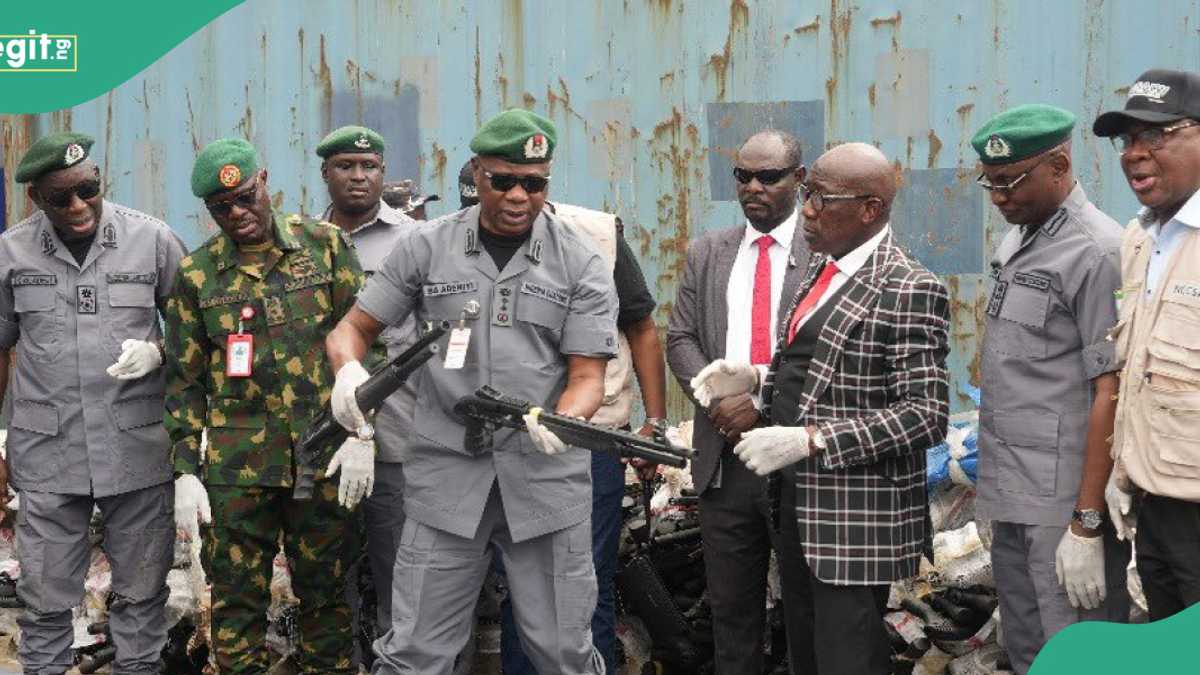 Nigeria Customs Service Takes Action On Seized Arms, Details Surface