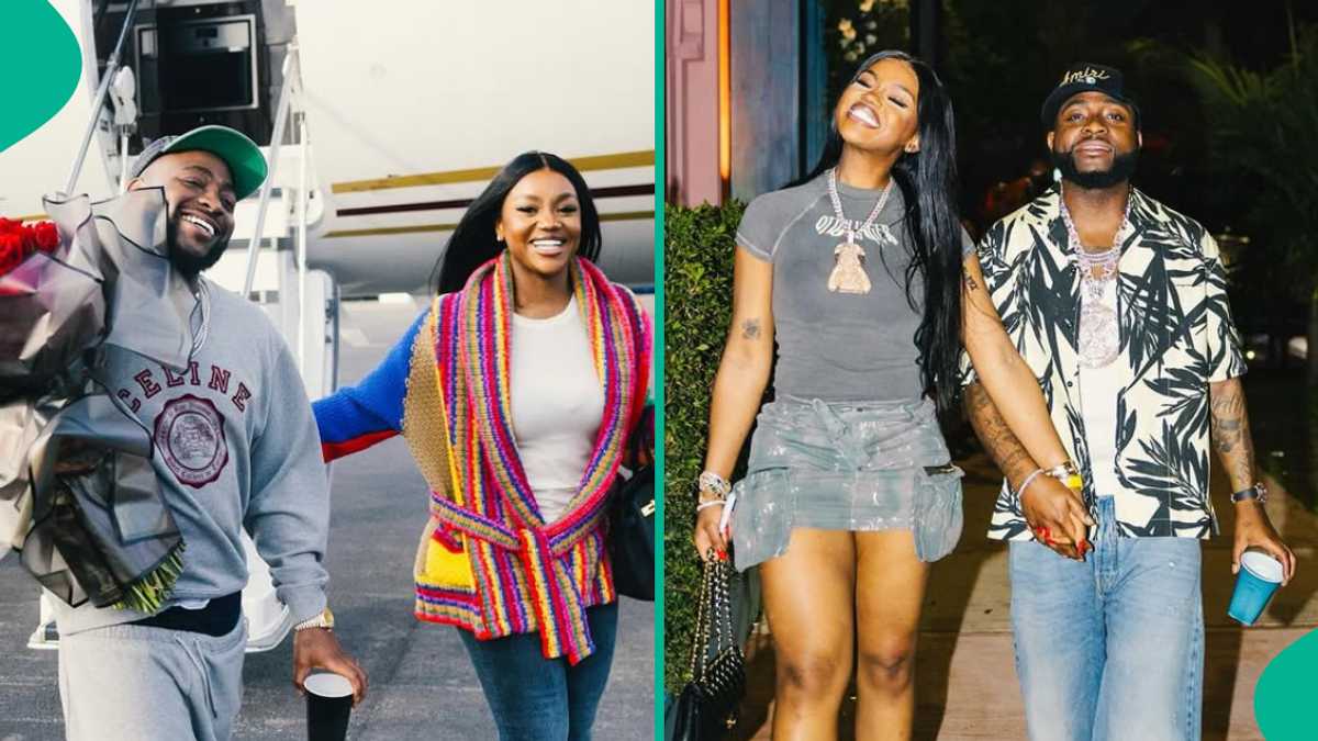 American Woman Shares Observation About Davido, Chioma’s Valentine’s Day Video: “She Seems Fake”