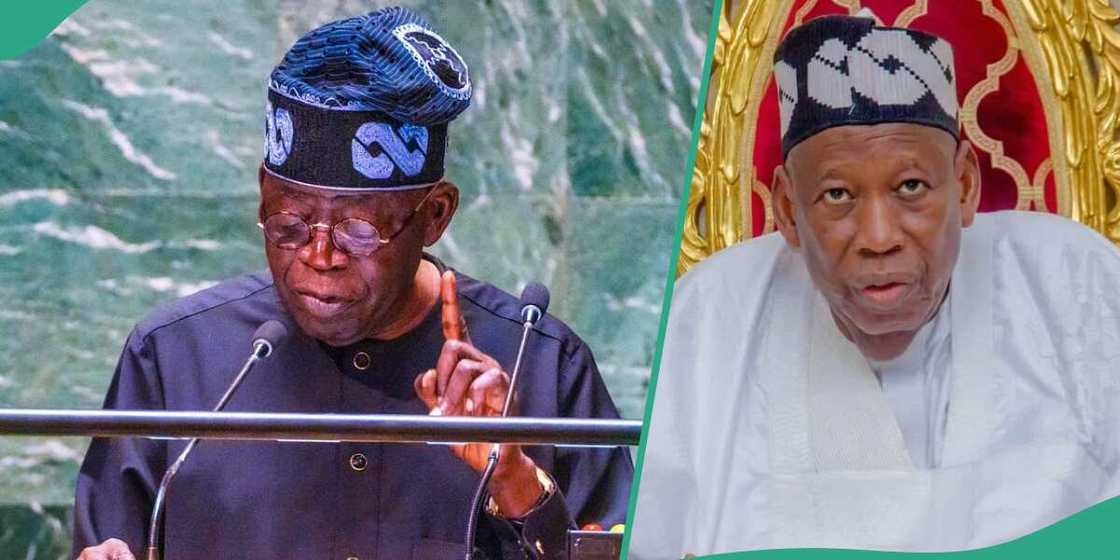 Ganduje under fire over message to north concerning Tinubu presidency ahead of 2027