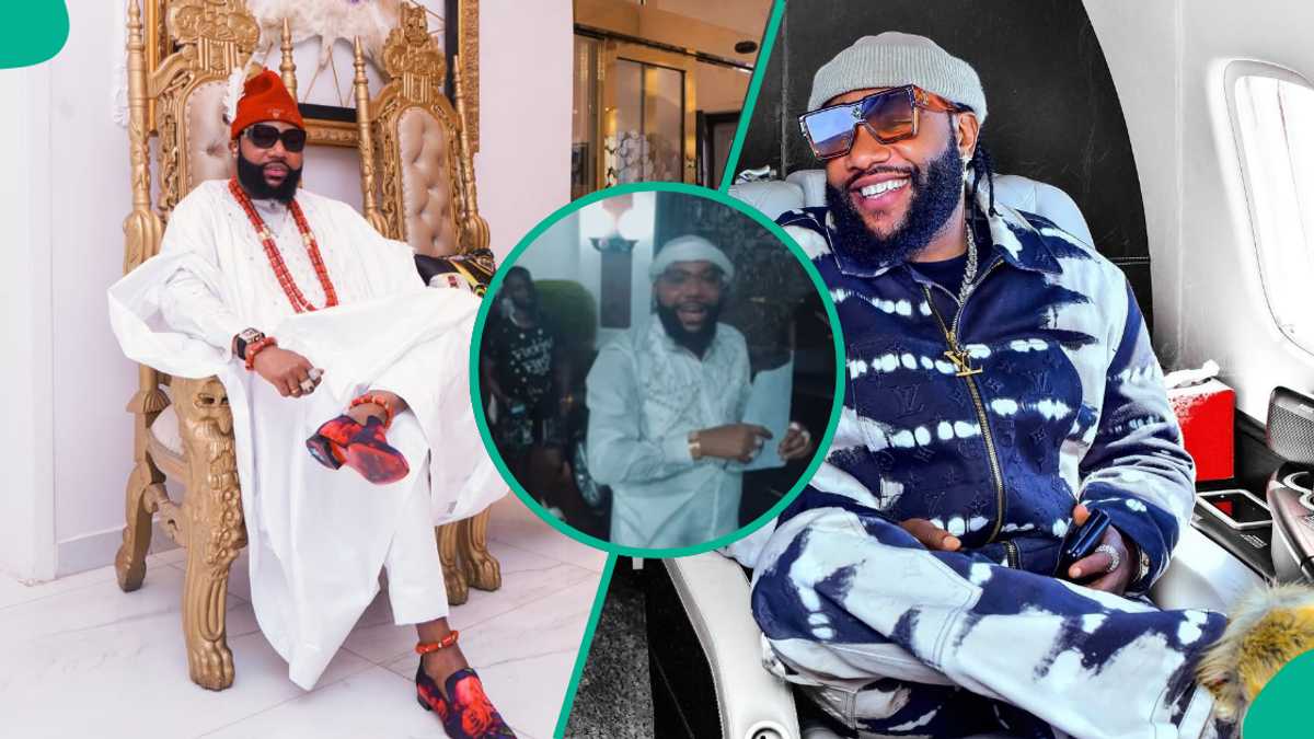 Moment E-Money Gave Elder Brother K-Cee N20 Million Trends, Impresses Many as He Gifts Cars to Staff