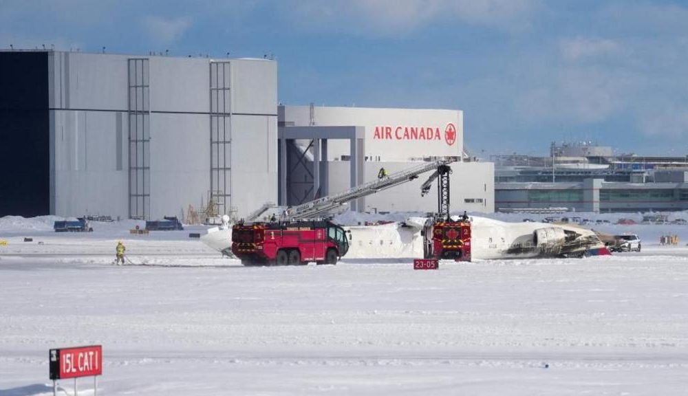 Delta Airlines Plane Crash At Toronto Pearson Leaves Eight Injured, Flights Suspended