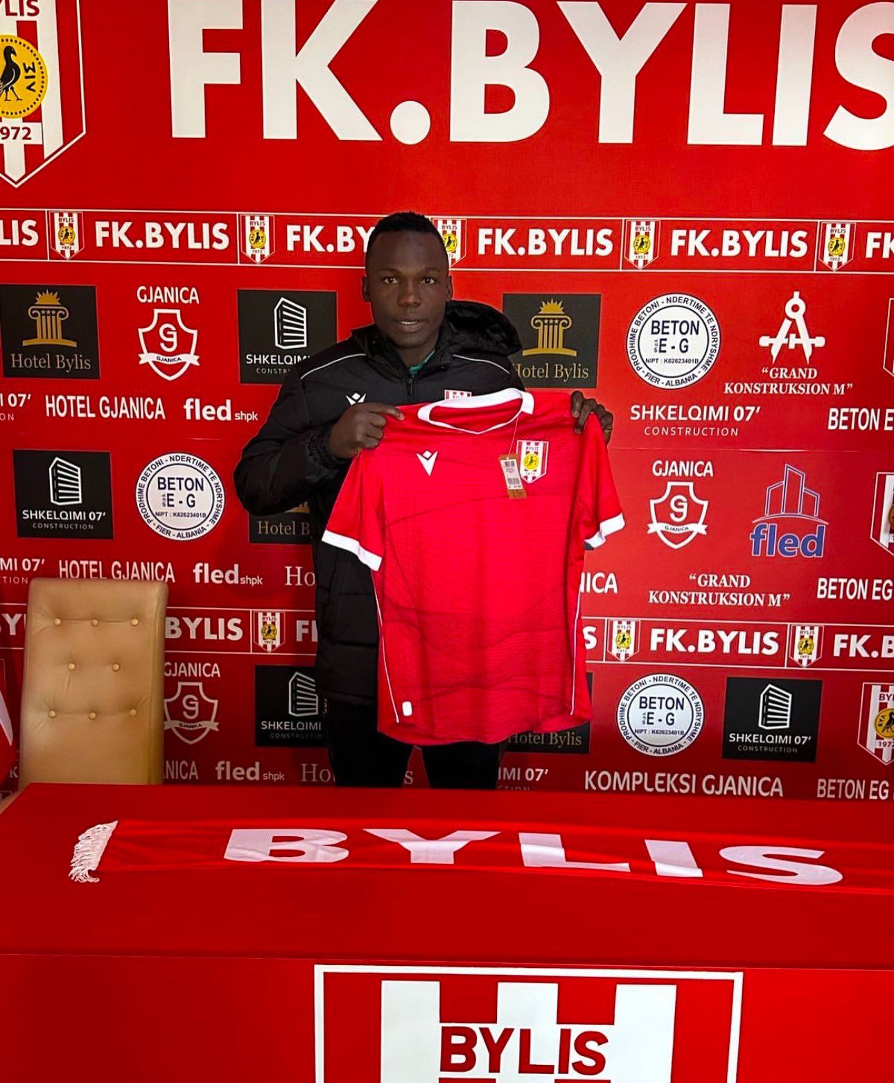 Done Deal: Nigerian Forward Joins Albanian Club FK Baylis