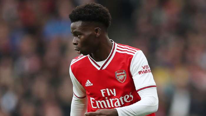 EPL: Arsenal give update on Buakyo Saka recovery