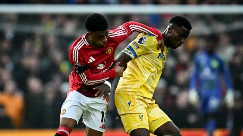 EPL: Crystal Palace pile on more pain for Man Utd