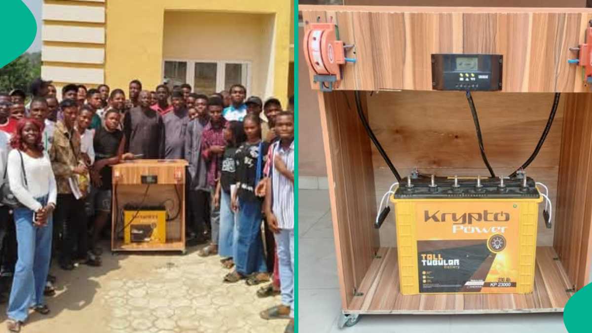 FUOYE Students Make Solar-Powered Cooker With "Local Materials", Use Tubular Battery