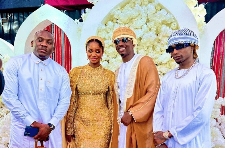 Father of Iyabo Ojo’s daughter absent, in wedding ceremony with Tanzanian lover