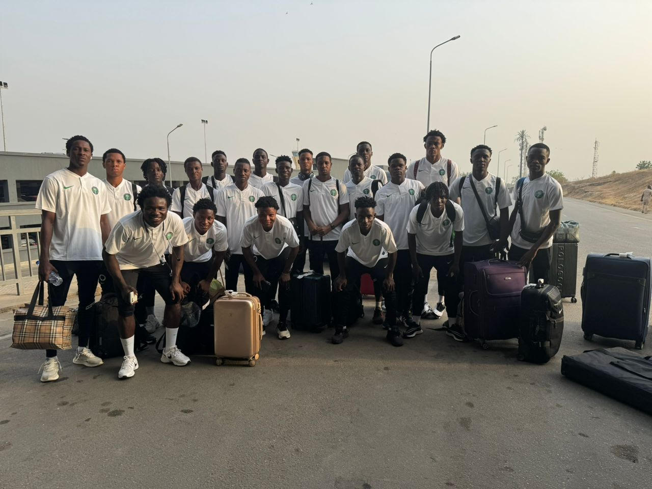 Flying Eagles Arrive Abidjan For Cote d'Ivoire Friendlies