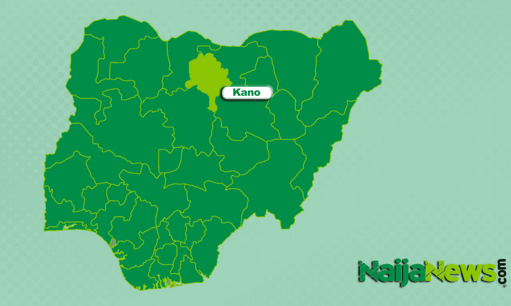 Map of Kano State, Nigeria