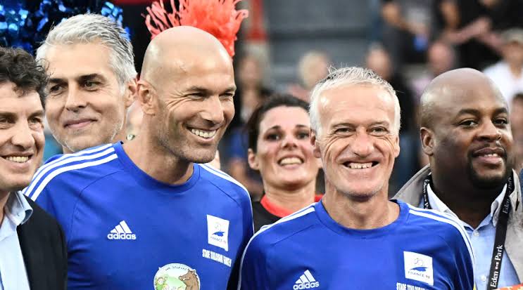 Deschamps and Zidane